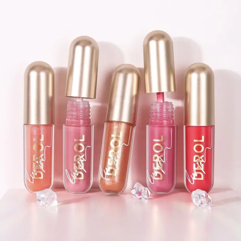 

Non-Stick Cup Sexy Lip Gloss Plump Long Lasting Moisturizing Lipstick Reduce Lip Fine Lines Lip Glaze Makeup Lip Plumper Cosmeti