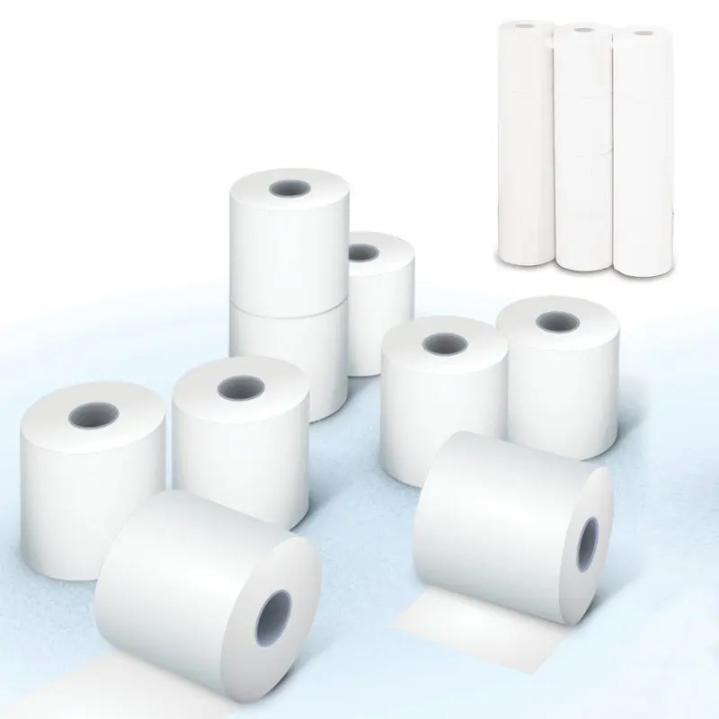 Receipt tape thermal paper 57mm (diameter 45mm length 29 M Sleeve 12mm) set 12 PCs NBK |
