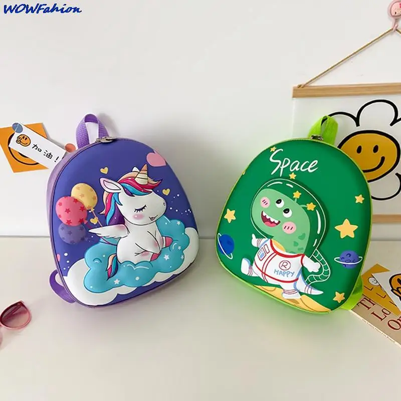 Waterproof Cartoon 3D Dinosaur Unicorn Backpacks Animal Bag Kindergarten Schoolbag Kids Book Bags for 2-6 Years Old Boys Girls 