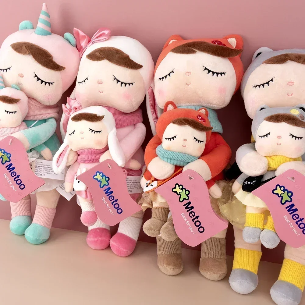 Metoo оригинальная кукла Анжела милый мультяшный плюшевый набор игрушек для