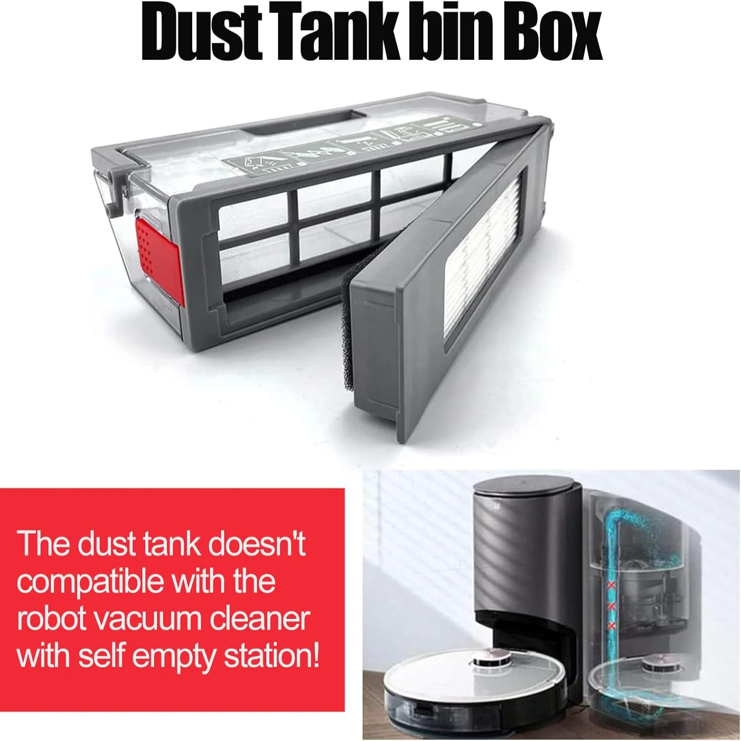 Пылесборник для Deebot T8 N8 T5 N5 950 аксессуары роботов-пылесосов не подходит