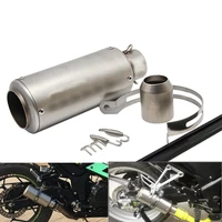 motorcycle exhaust muffler escape exhaust muffler exhaust pipe 51 mm 61 mm for yamaha mt 07 mt 09 xmax vmax nmax tmax r1 r6 r15