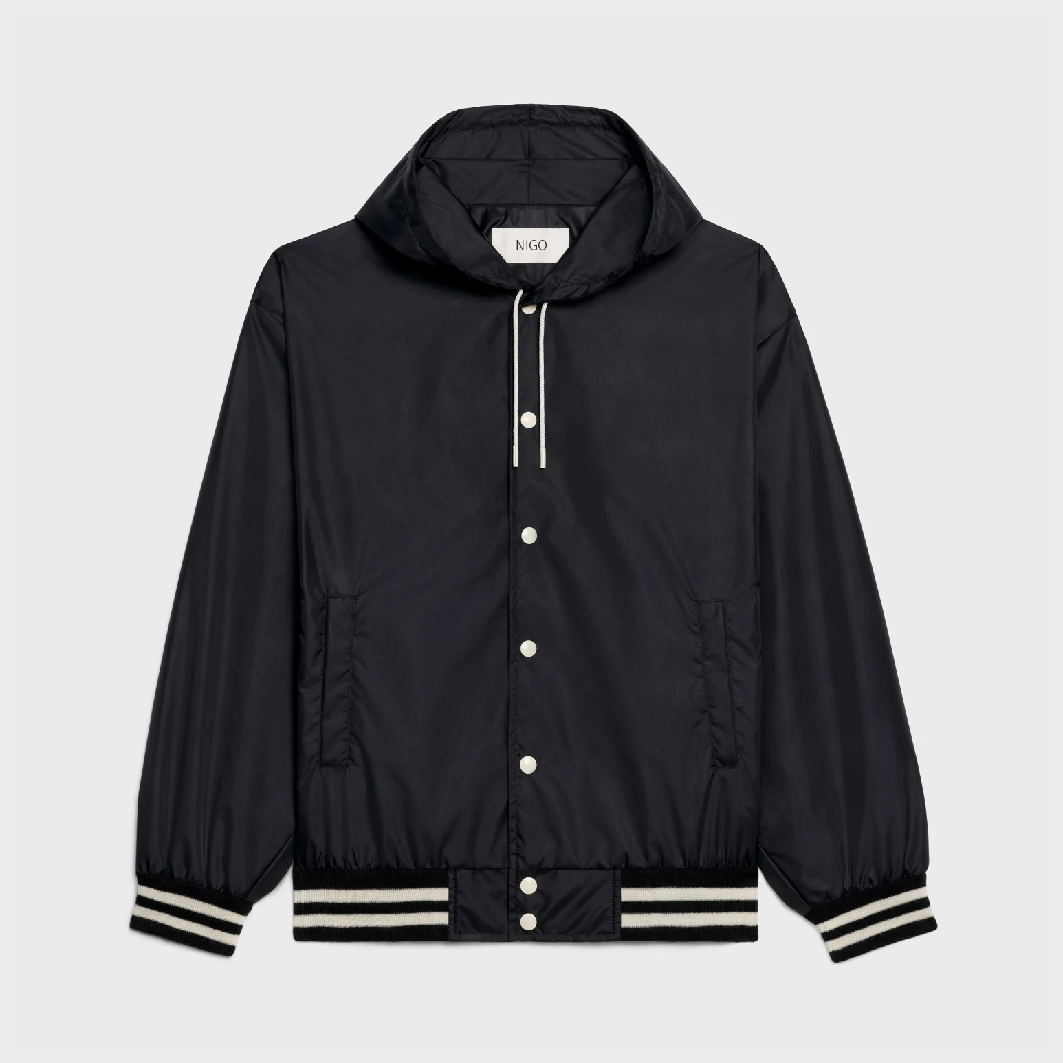 

NIGO Preppy Lightweight Nylon Tunic Jacket #nigo3769