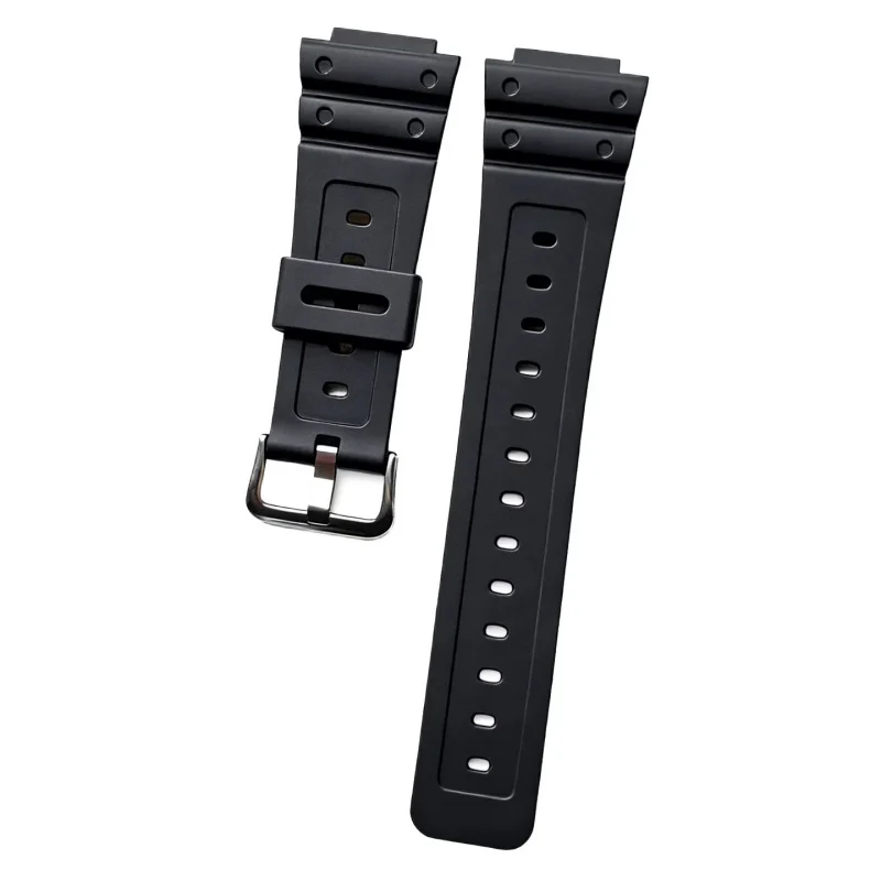 Фото Совместим с маленьким квадратным резиновым ремешком для часов G-shock GW-M5610 DW-5600/5700 с выпуклым креплением 16 мм. №5