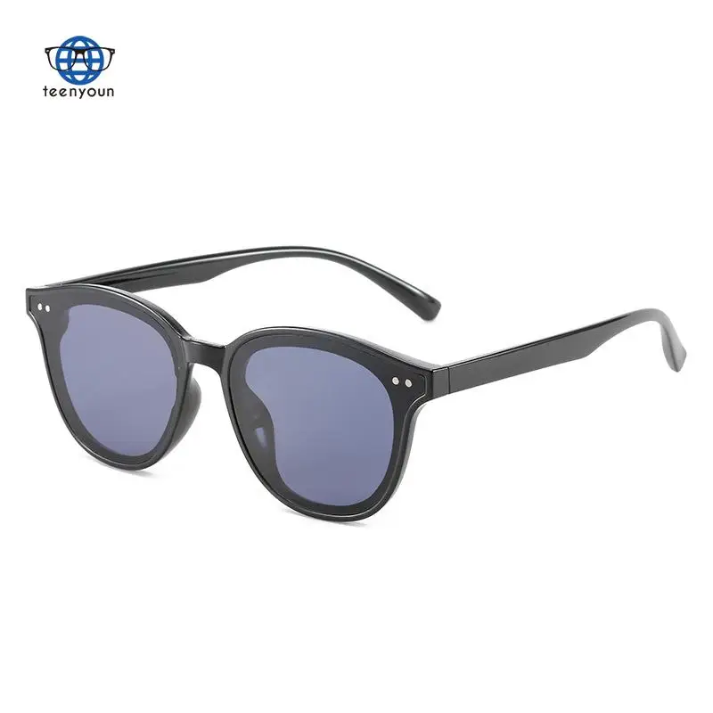 

Teenyoun New Shades Round Retro Rice Nail Fashion Sunglasses Men's Glasses Frame Women's Gm Sun Glasses
