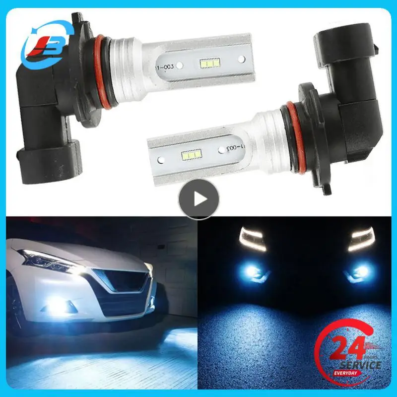 

/set 9005 HB3 LED Fog Light Bulbs 6000K/8000K White/Ice blue High Power Fog Lamp car accessries