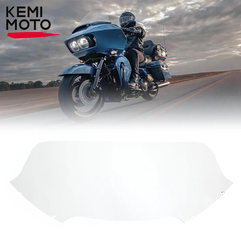 Лобовое стекло мотоцикла KEMIMOTO 9 дюймов ветровое для Touring Road Glide FLTR FLTRSE FLTRX FLTRXS 2015-2024