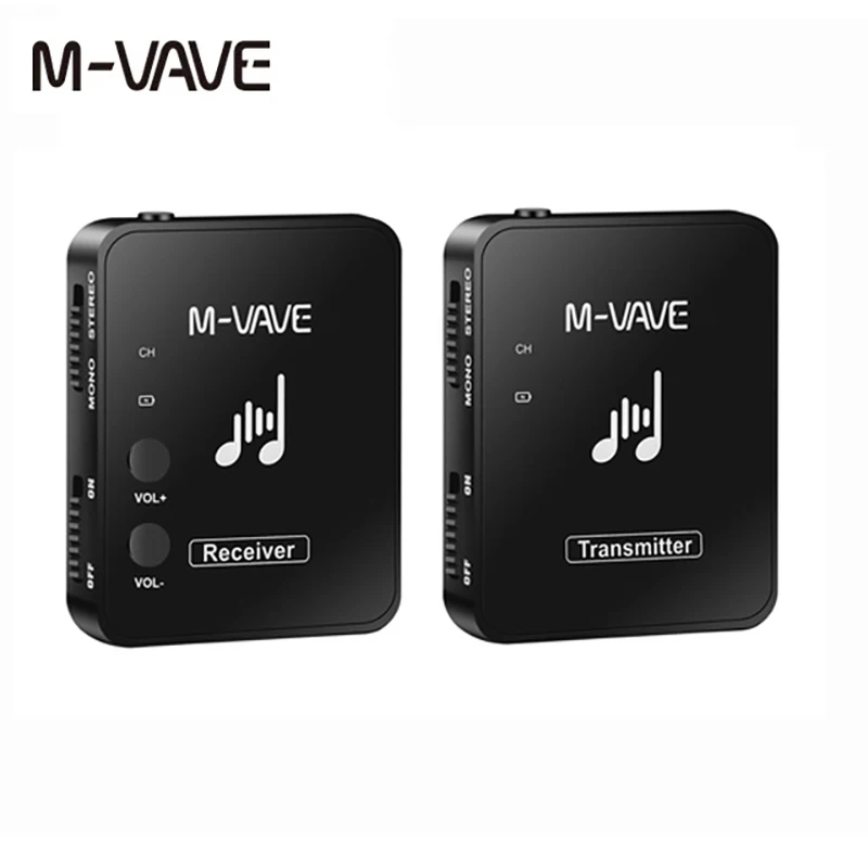 Беспроводная система M-vave WP-10 2 4G Встроенный перезаряжаемый аккумулятор приемник