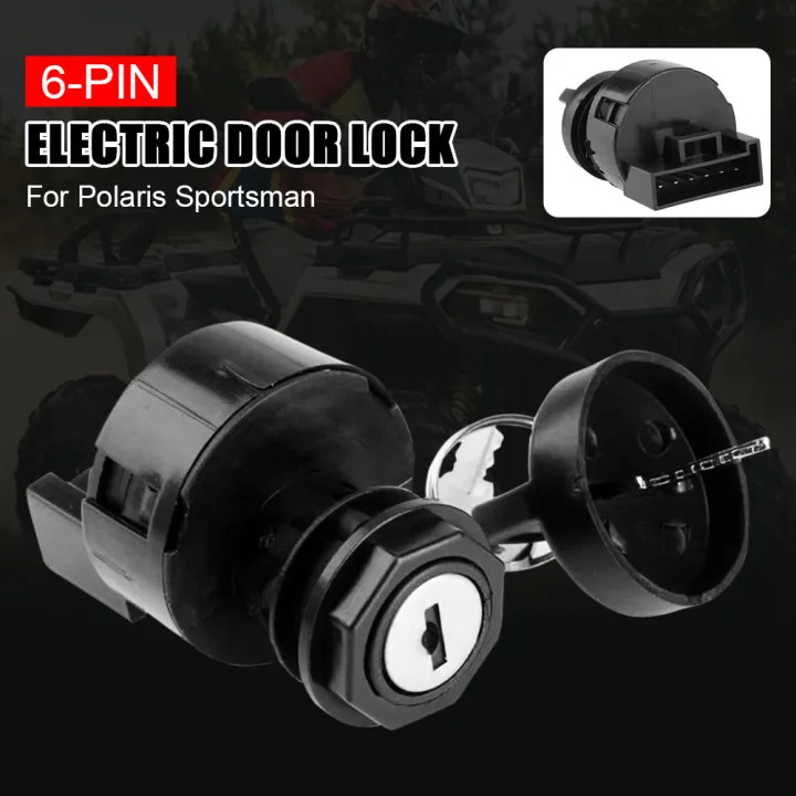

6Pin Ignition Key Switch for Polaris RZR 170 570 800 900 1000 Ranger 400 425 500 570 700 900 1000 Sportsman 300 325 400 450 500