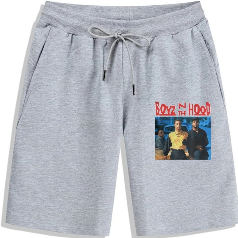 

Boyz N The Hood Classic Poster Men Cotton Vintage Crewneck Shorts Short Sleeve Shorts Graphic Printed