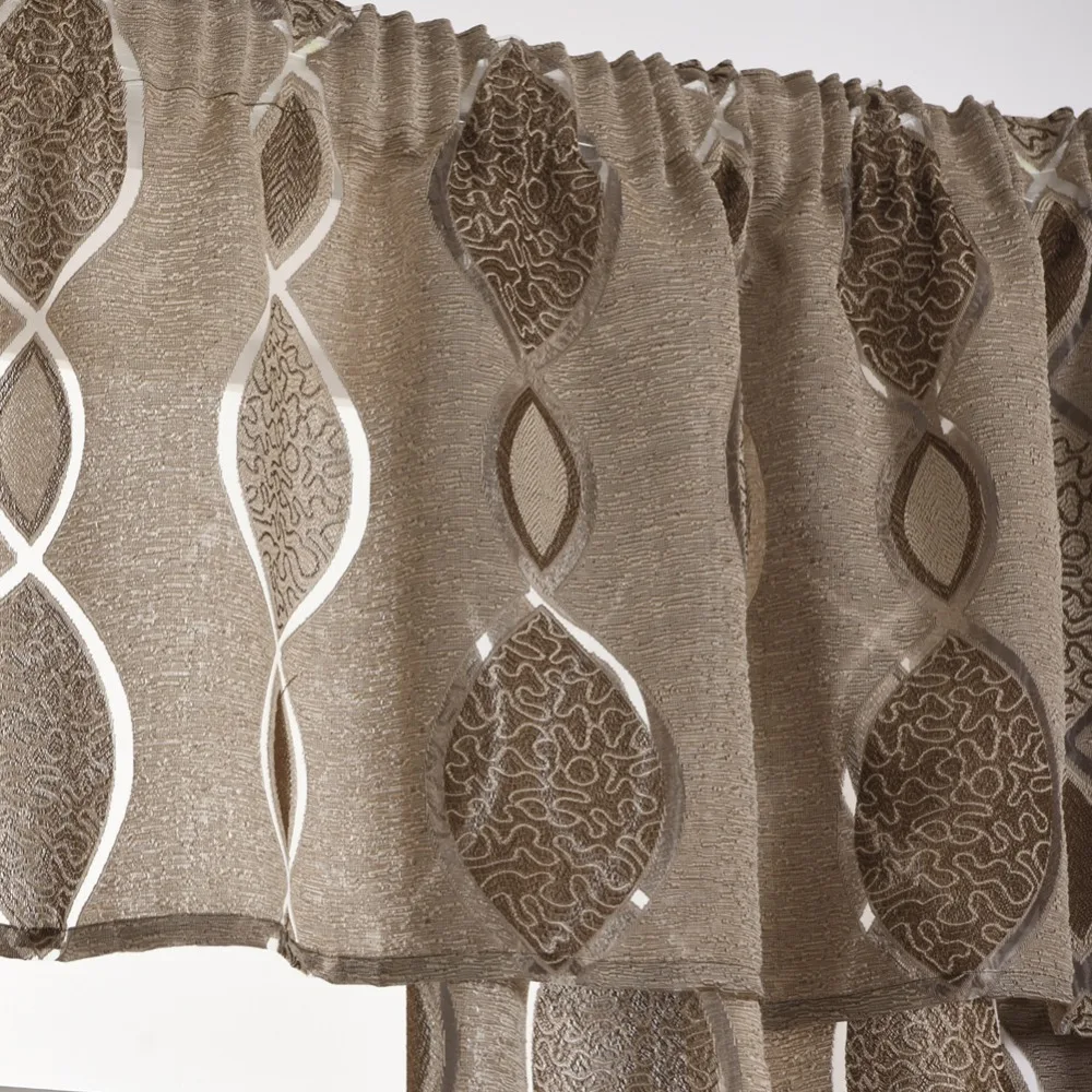 Жаккардовые короткие занавески NAPEARL для кухни дома гостиной дверей балкона окон