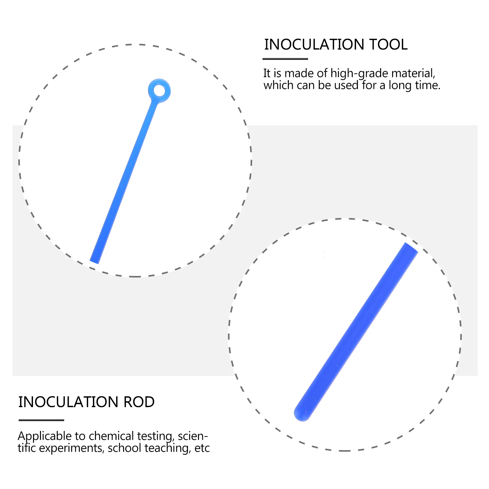 20 шт. микробиологический стержень для прививки палочка петля лабораторного