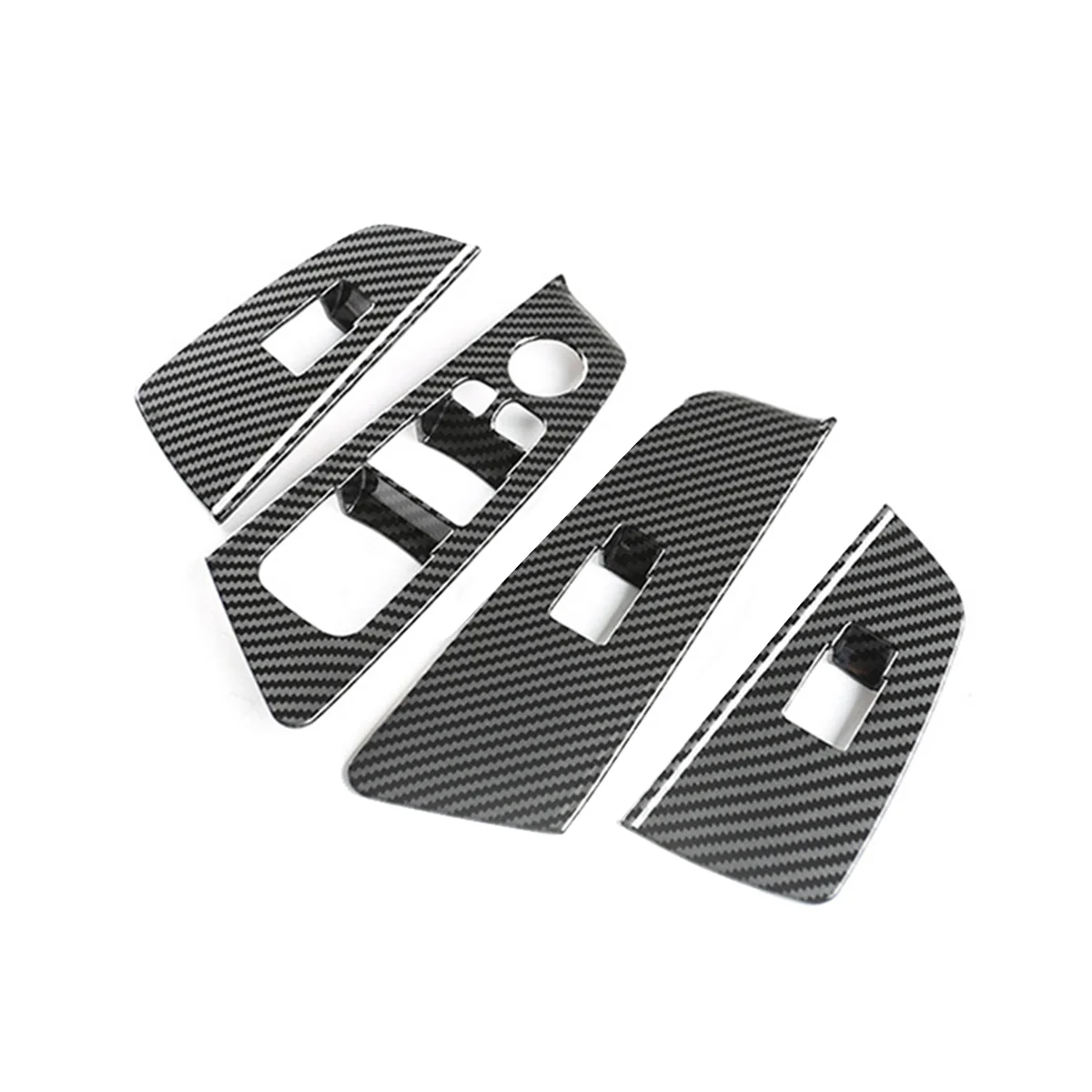 4 шт. наклейки на кнопки стеклоподъемника автомобиля BMW 5 серии G30 2018-2022