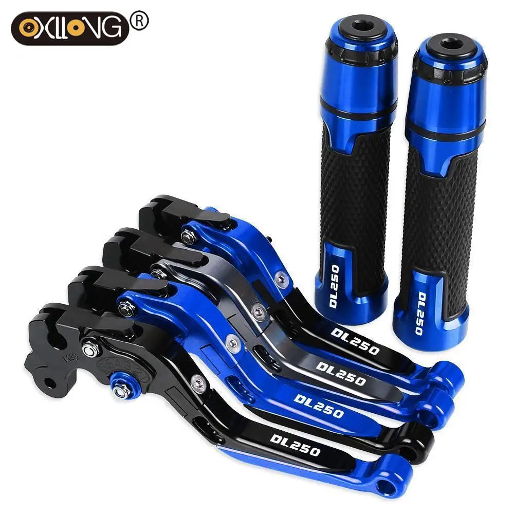

Motorcycle Brakes Tie Rod Handbrake Brake Clutch Levers Handlebar Hand Grips ends DL250 V-STROM FOR SUZUKI DL250 2017 2018