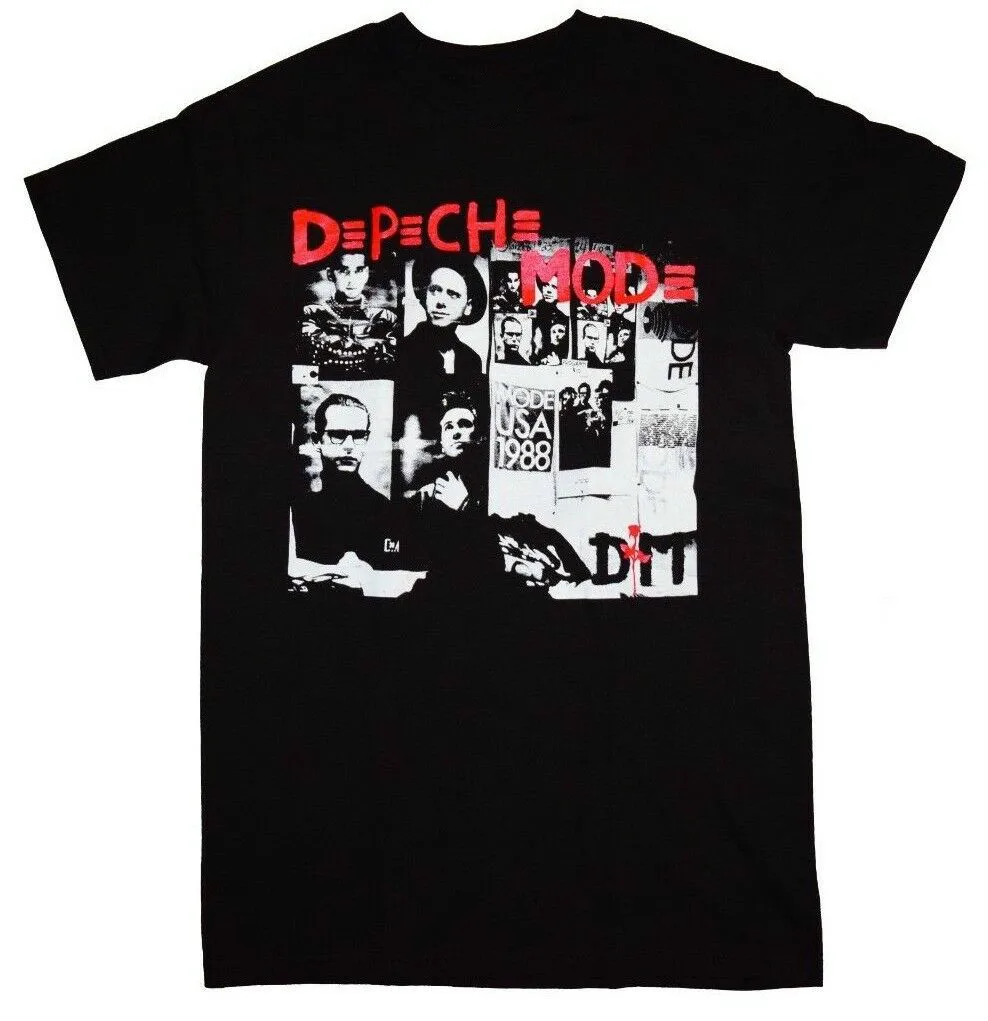 

Depeche Hemd Mod 101 A 1988 Tour Neue Männer T-Shirt Alternative Rock