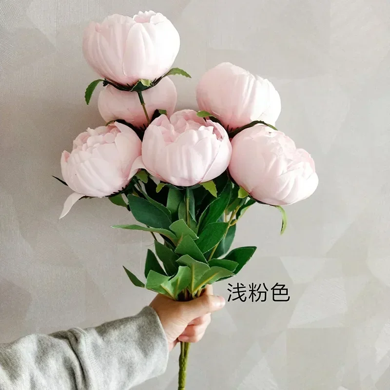 

Искусственные букеты пионов из шелка