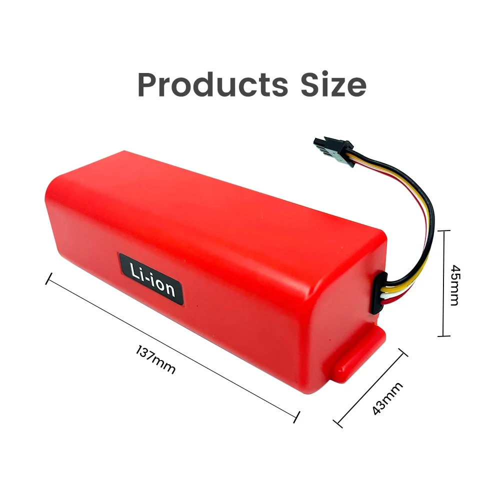 Аккумулятор для робота-пылесоса Xiaomi Roborock S50 S51 S55 14 4 В 5200 мАч