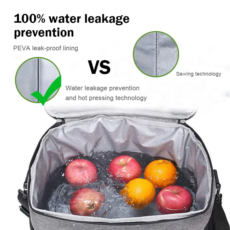 Westtune 15л Термосумка Для Пикника Изолированный Ланч-бокс С Плечевым Ремнем