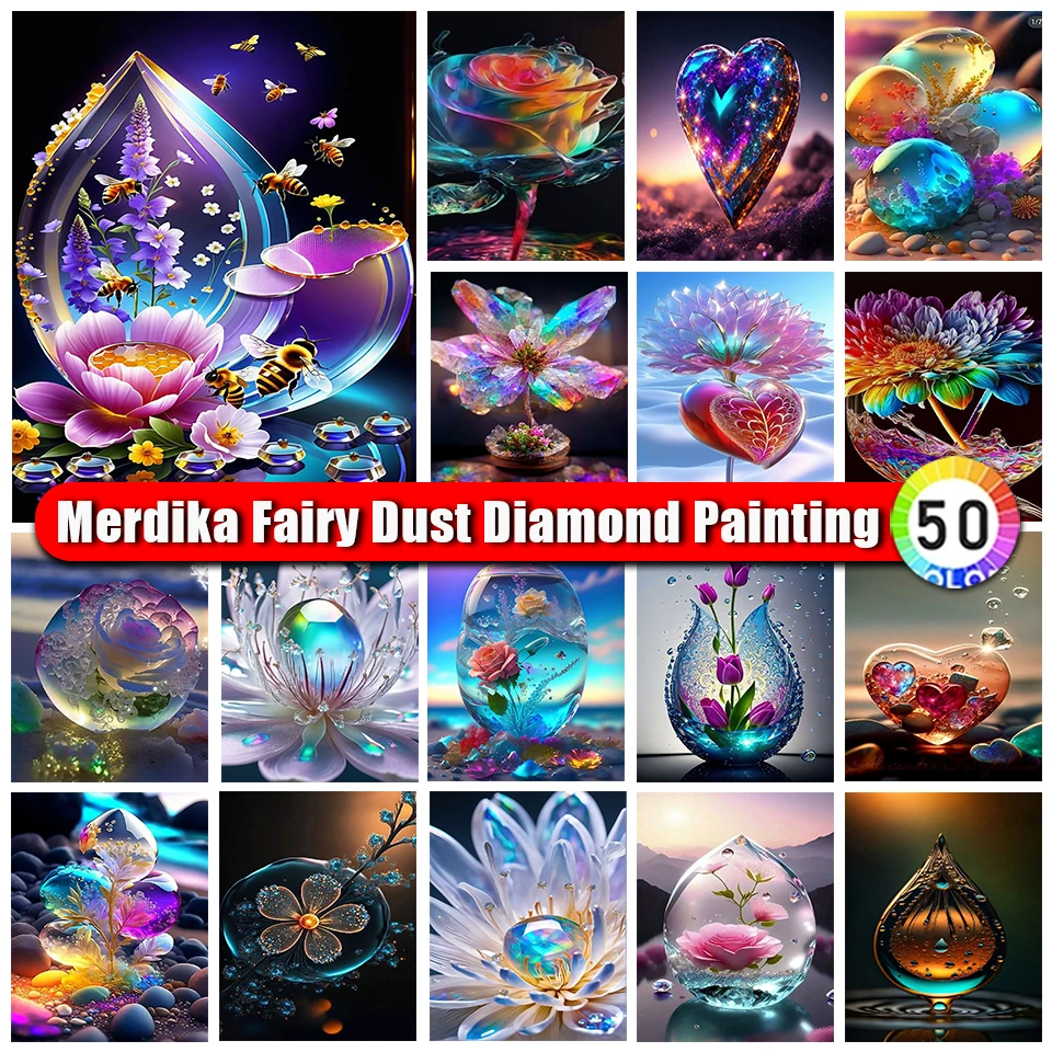Merdika сказочная пыль алмазная живопись пейзаж новинка 2024 мозаика наборы для