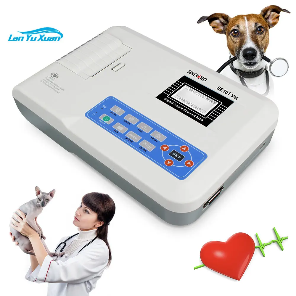 

Portable Holter Ecg Animal SINOHER Veterinary Ecg Ekg Hospital Ecg Device