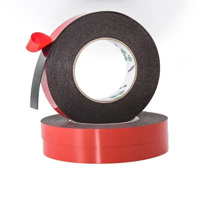 

10m Double-sided Adhesive Foam Tape Black Adhesive Tape For Mounting Fixing Pad Sticky Viscose Semaless Waterproof PE Foam Tape