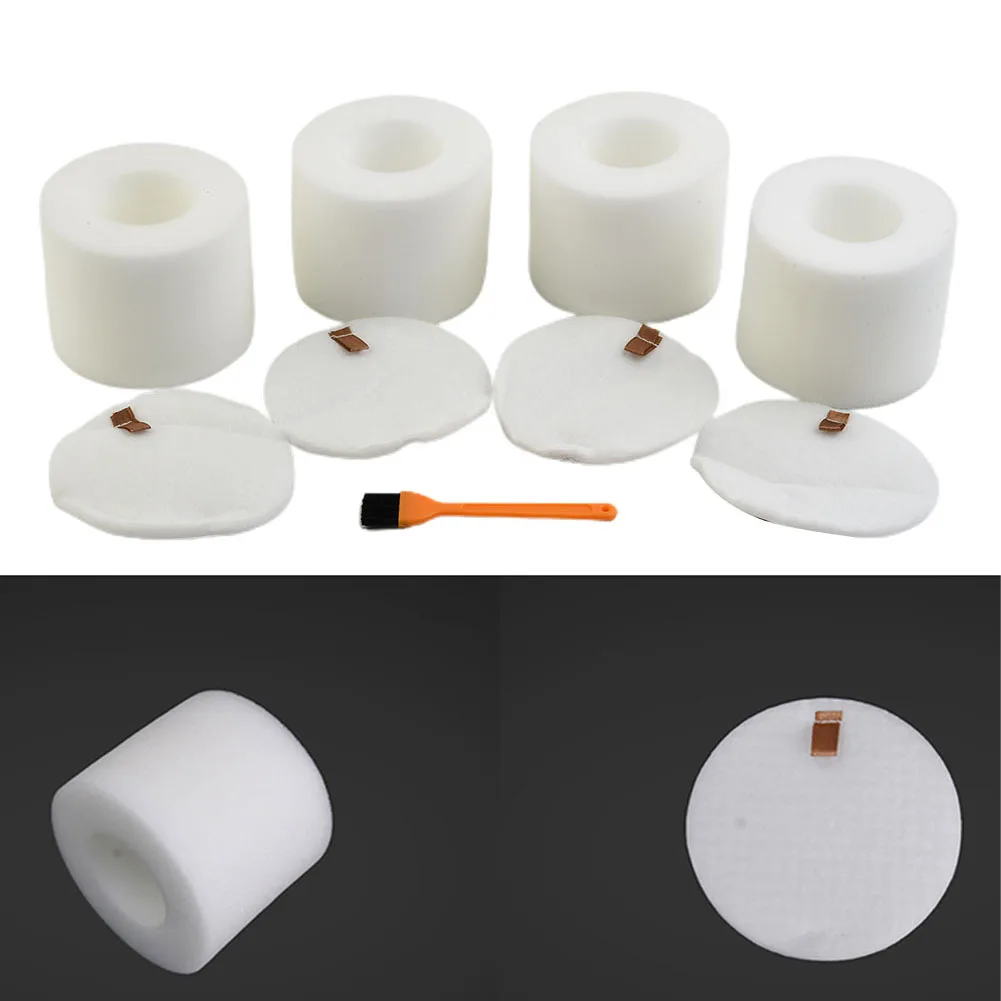

4 Sets Filters Sponge Lift-Away Replacement Vacuum Cleaner Parts Kit For Shark Felt Filter Household Supplies Cleaning Tools