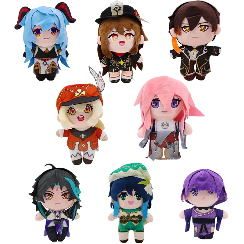 Креативная игрушка Genshin Impact плюшевая игра 20 см периферийная хлопковая кукла