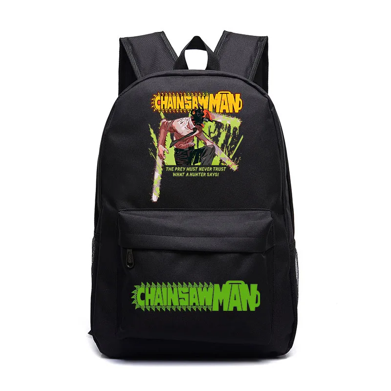 

Chainsaw Man Children's Backpack Animated Printing Bag Teen Student School Bag Various Colors Boys Girls Bag Casual Bag