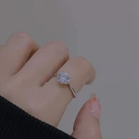 exclusive s925 sterling silver zircon joker diamond ring simple wedding ring