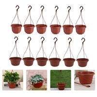 hanging planterpotbasket flower plantsbaskets pots garden nursery railing watering holder self supplies flowers container