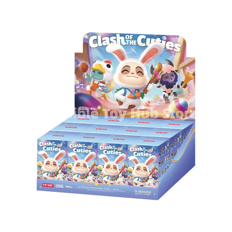 Оригинальный набор коллекционных фигурок Pop Mart League Of Legends Clash Of The Cuties Blind Box Official Lol Cute Figures Full Set — идеальный подарок для фанатов. (art.: 3920dc7803f6a) - 3920dc7803f6a