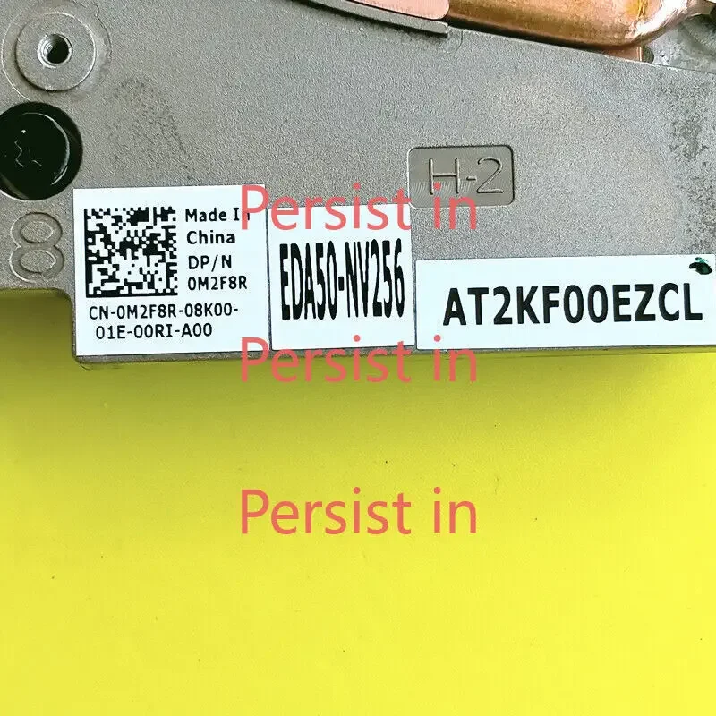 0M2F8R ДЛЯ DELL Precision 7530 7540 M7530 M7540 Вентилятор радиатора процессора ноутбука
