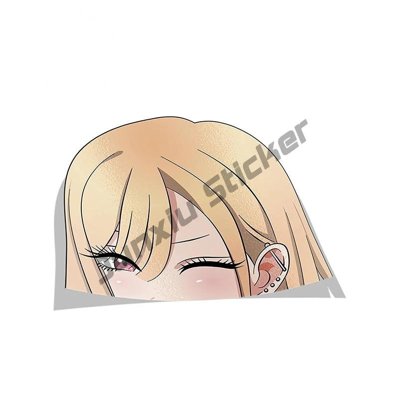 

Beautiful Popular Car Stickers Waterproof Scratch-Proof Decals Car Body Windows Laptop Car Styling KK13*12cm