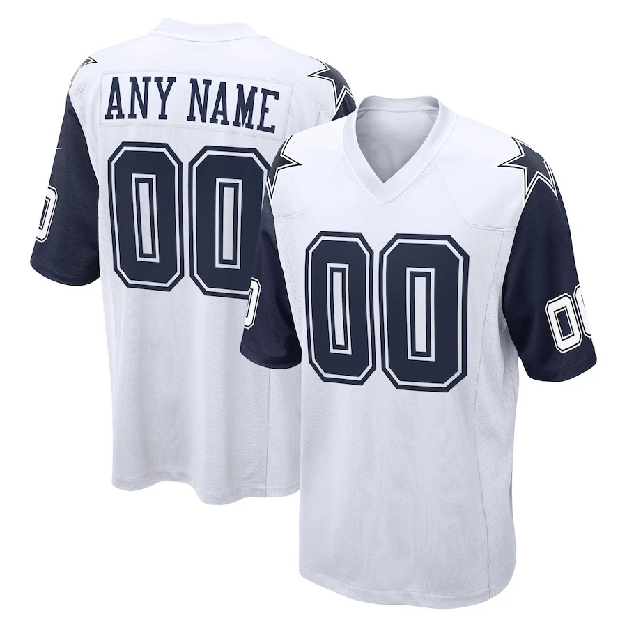 Изготовленный на заказ прошитый трикотаж Далласа американский игровой