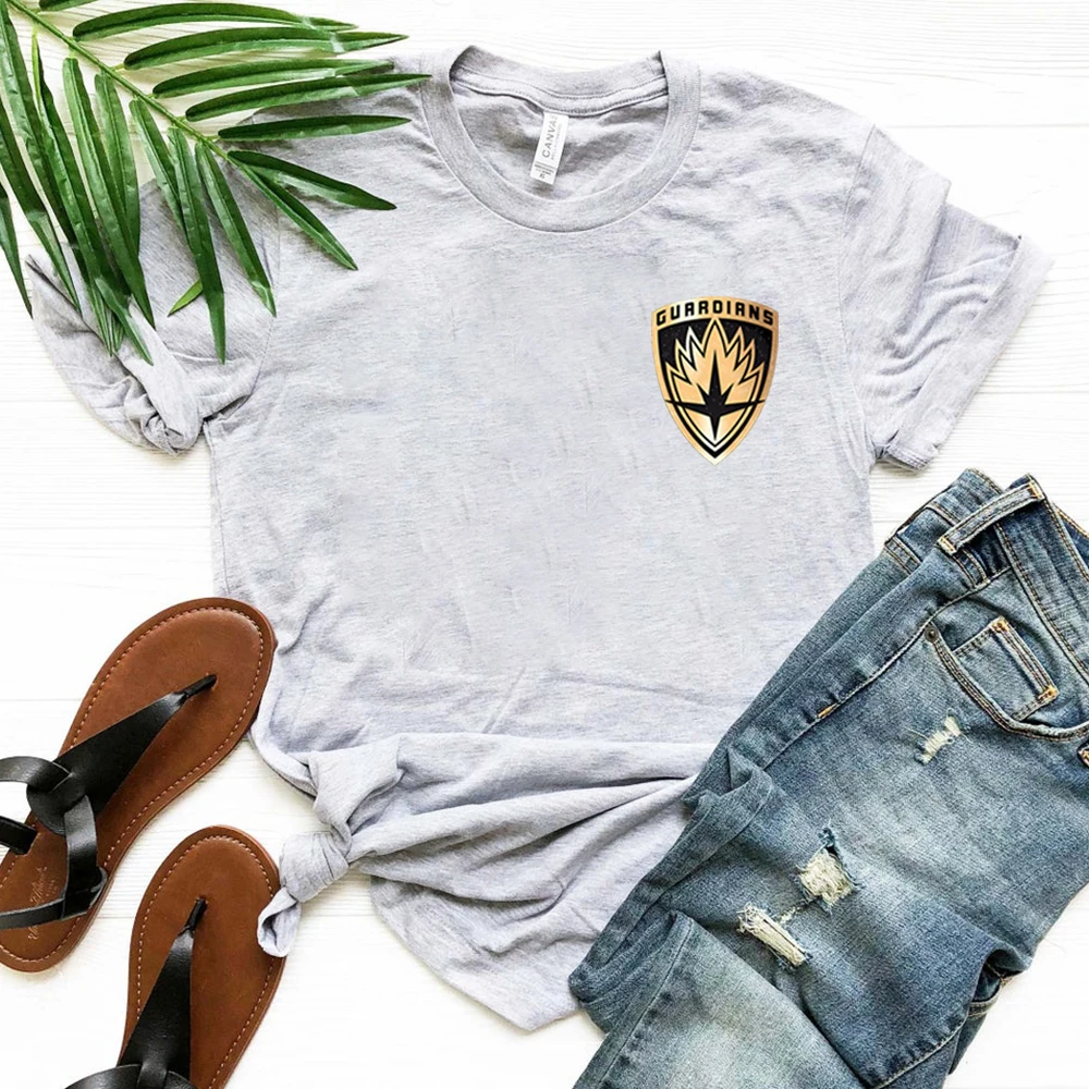 

Superheo Movie Galaxy Guardians 3 T-shirt James Gunn's Film Shirt Cool Guardians Logo Graphic Tee Matching Shirts Hipster Tops