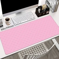 pink large mouse pad art mousepad rubber desk mat mause carpet office accessories great wave table rug pc mats mausepad 100x50cm
