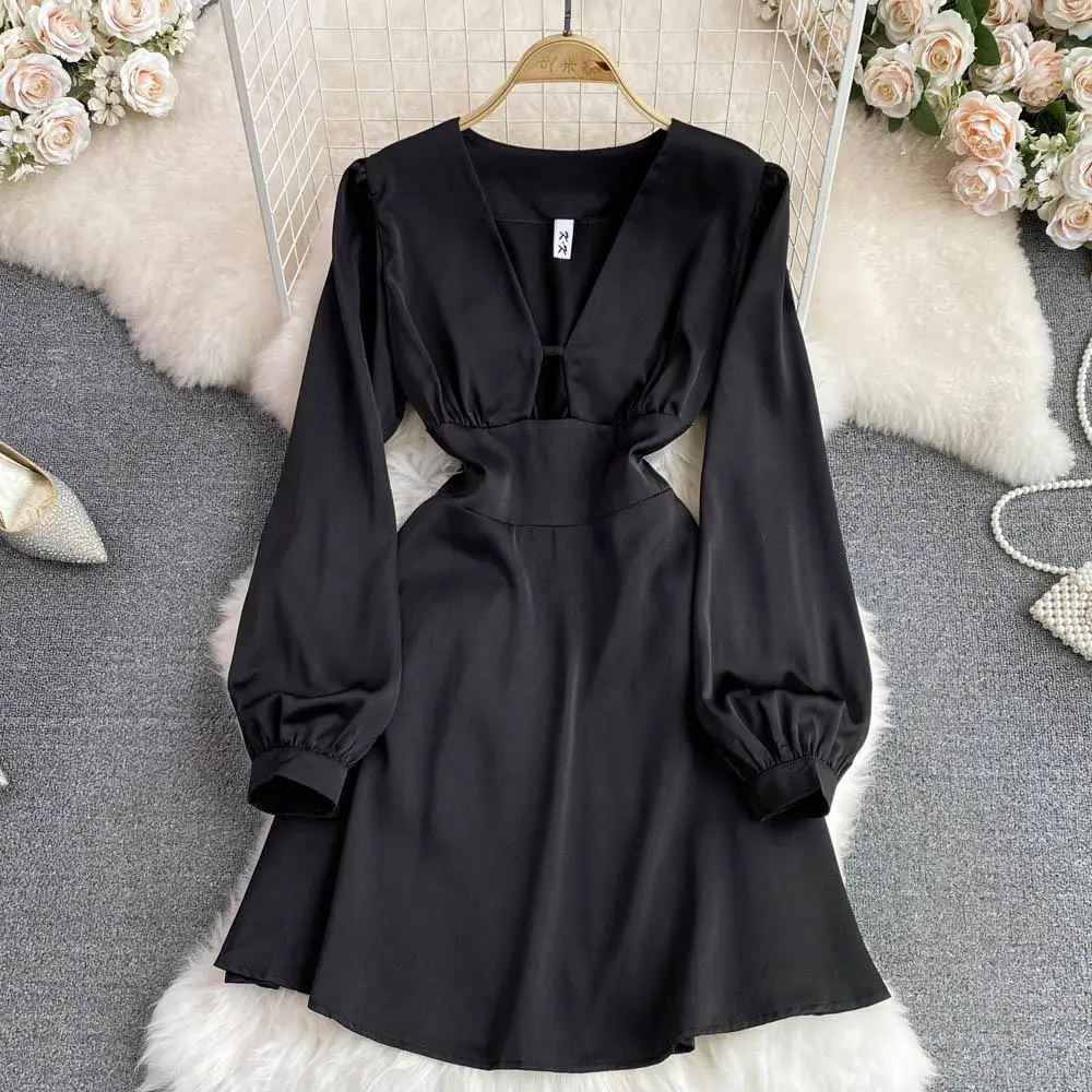 

Новинка 2022, платье с V-образным вырезом и длинным рукавом для беременных, gray22