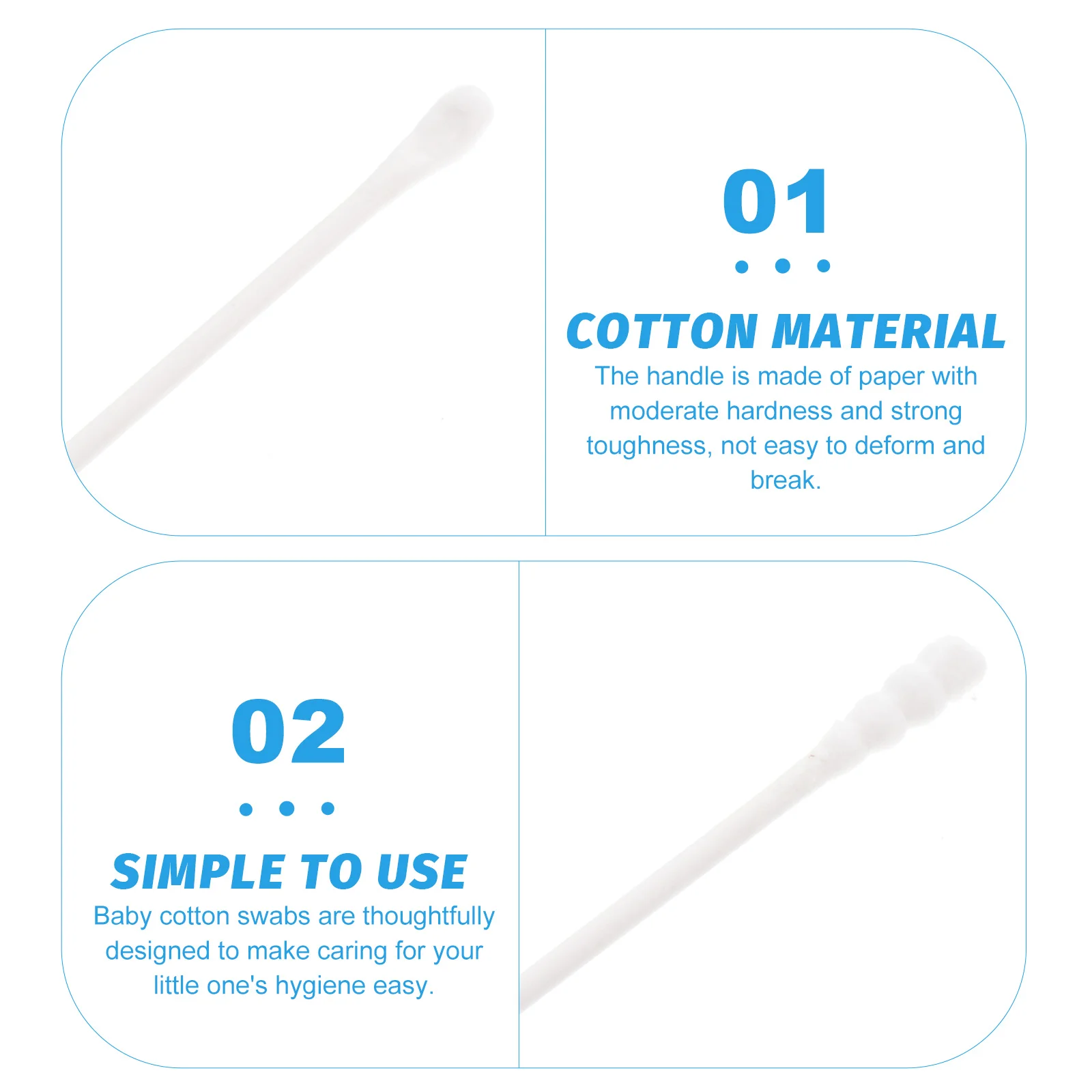 Рисунок 2 - ватных тампона, аппликатор для макияжа