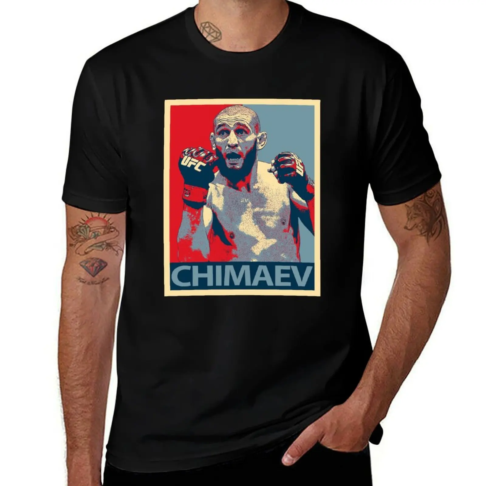 Фото Футболка Khamzat Chimaev Comfort Stretch Tee Shirt №1