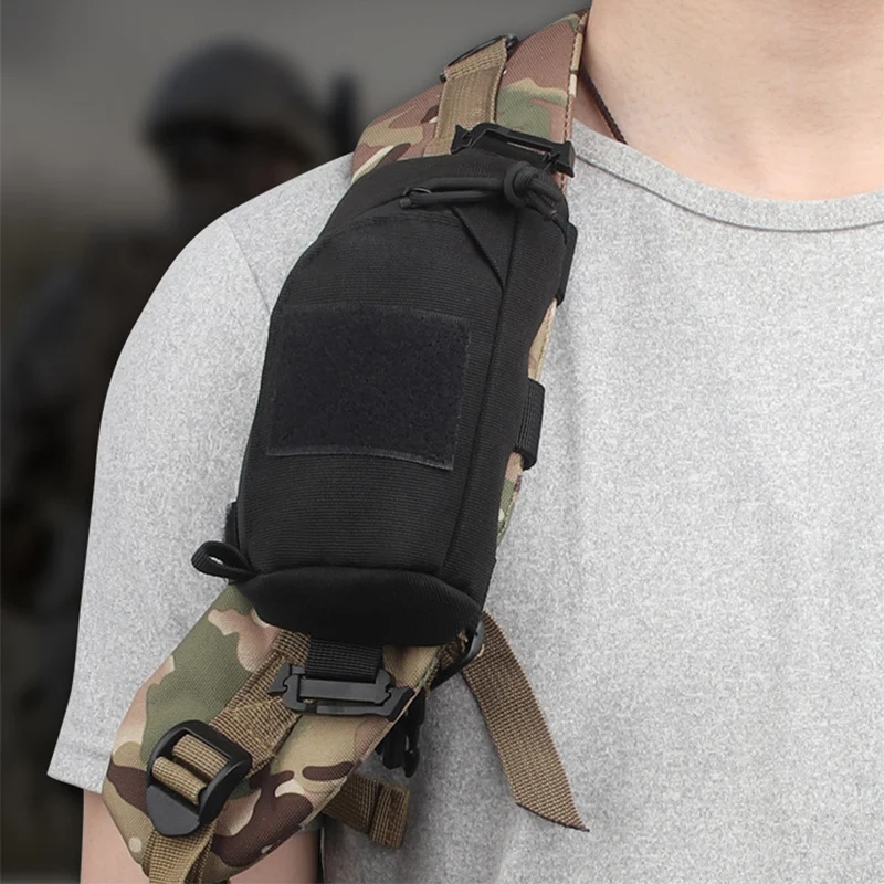Тактическая сумка Molle Military Tool Bag для телефона, аксессуаров для охоты с плечевым ремнем, компактная для походов на открытом воздухе.