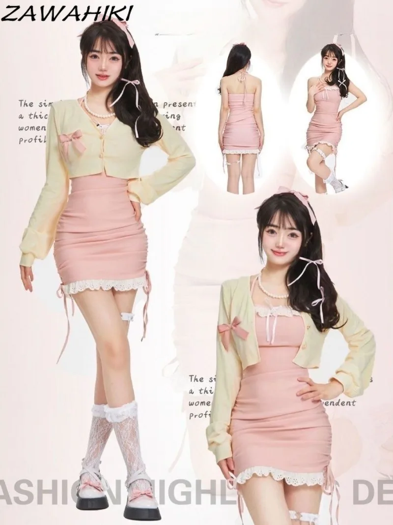 Женское кружевное платье в стиле пэчворк облегающее контрастных цветов с бантом