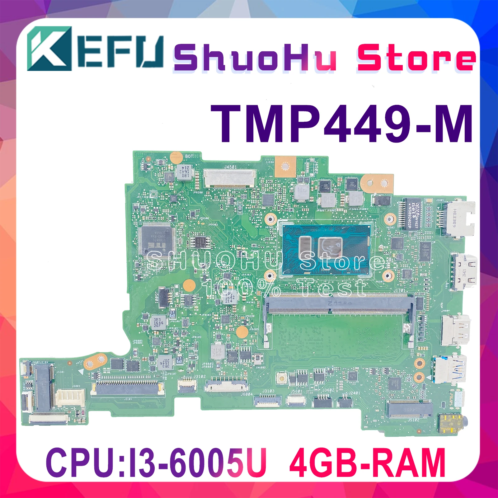 

Материнская плата для ноутбука Acer TravelMate TMP449 TMP449-M P459 P449-M PA4DB P449 материнская плата для ноутбука 100% протестирована