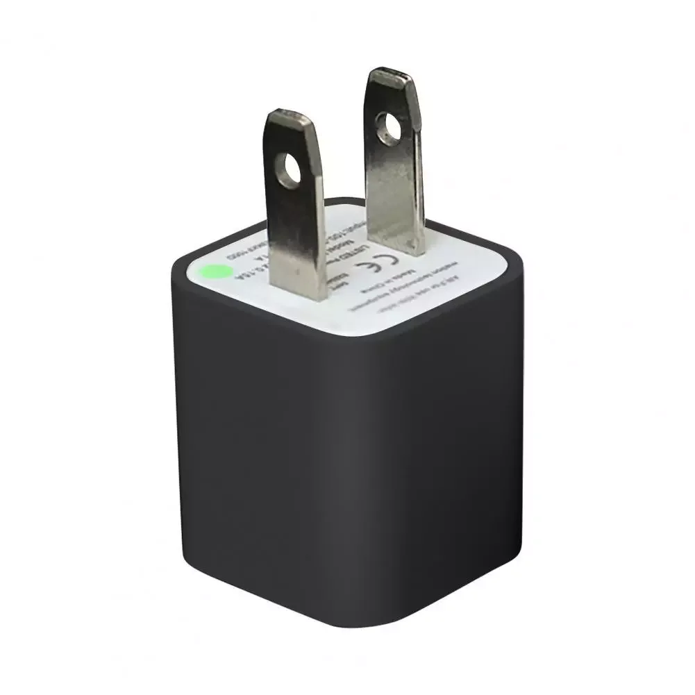 

US Plug Mobile Phone Charger Safe Stable Output Plug Play Smart Phone USB Mini Charging Adapter Phone Accessories