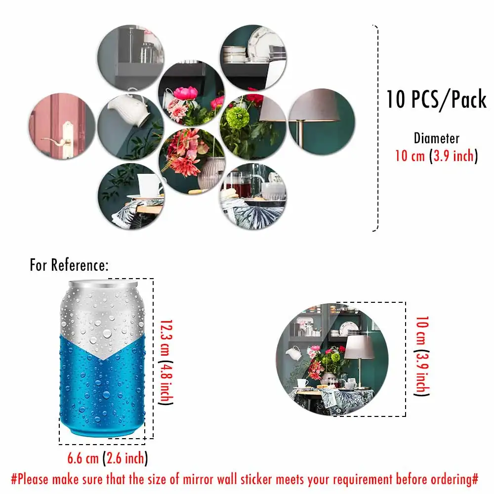 

MCDFL набор круглых акриловых зеркал