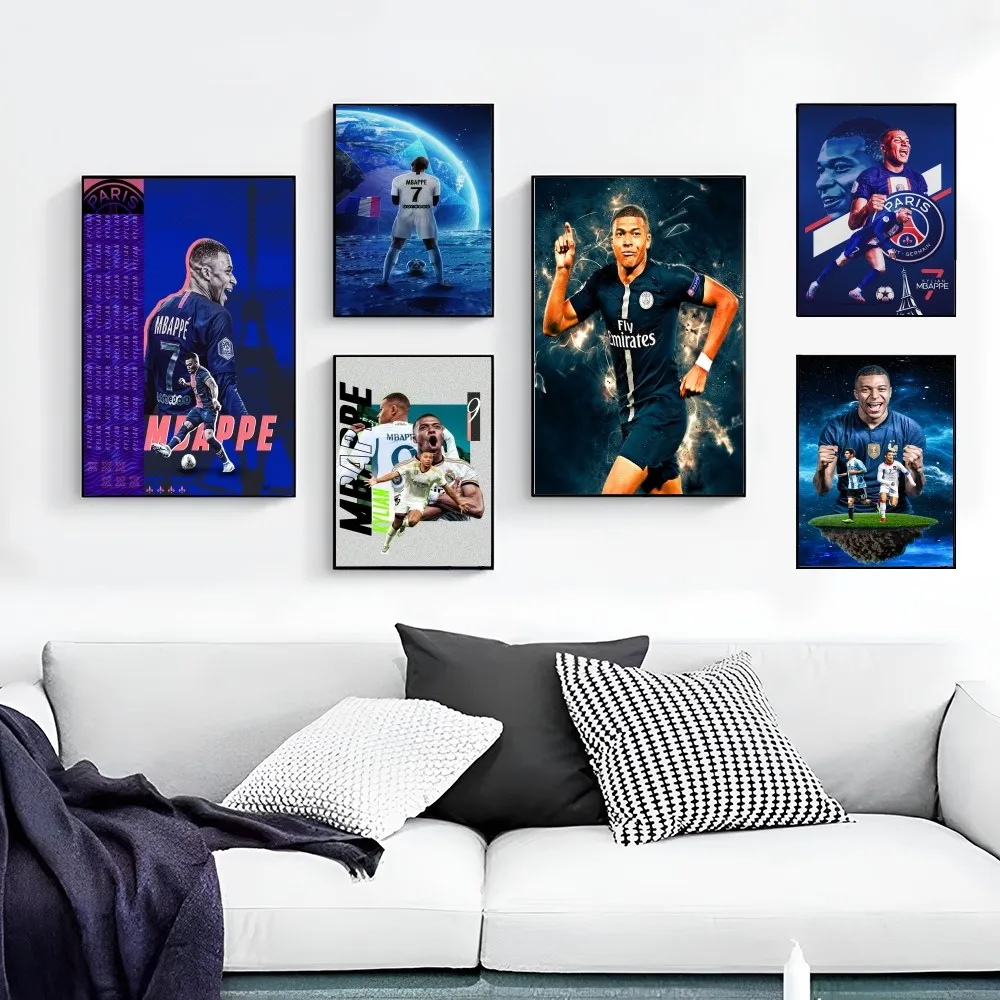 Kylian Football Star Good Quality Prints And Posters HD Poster Wall Art Painting Study Home Decor