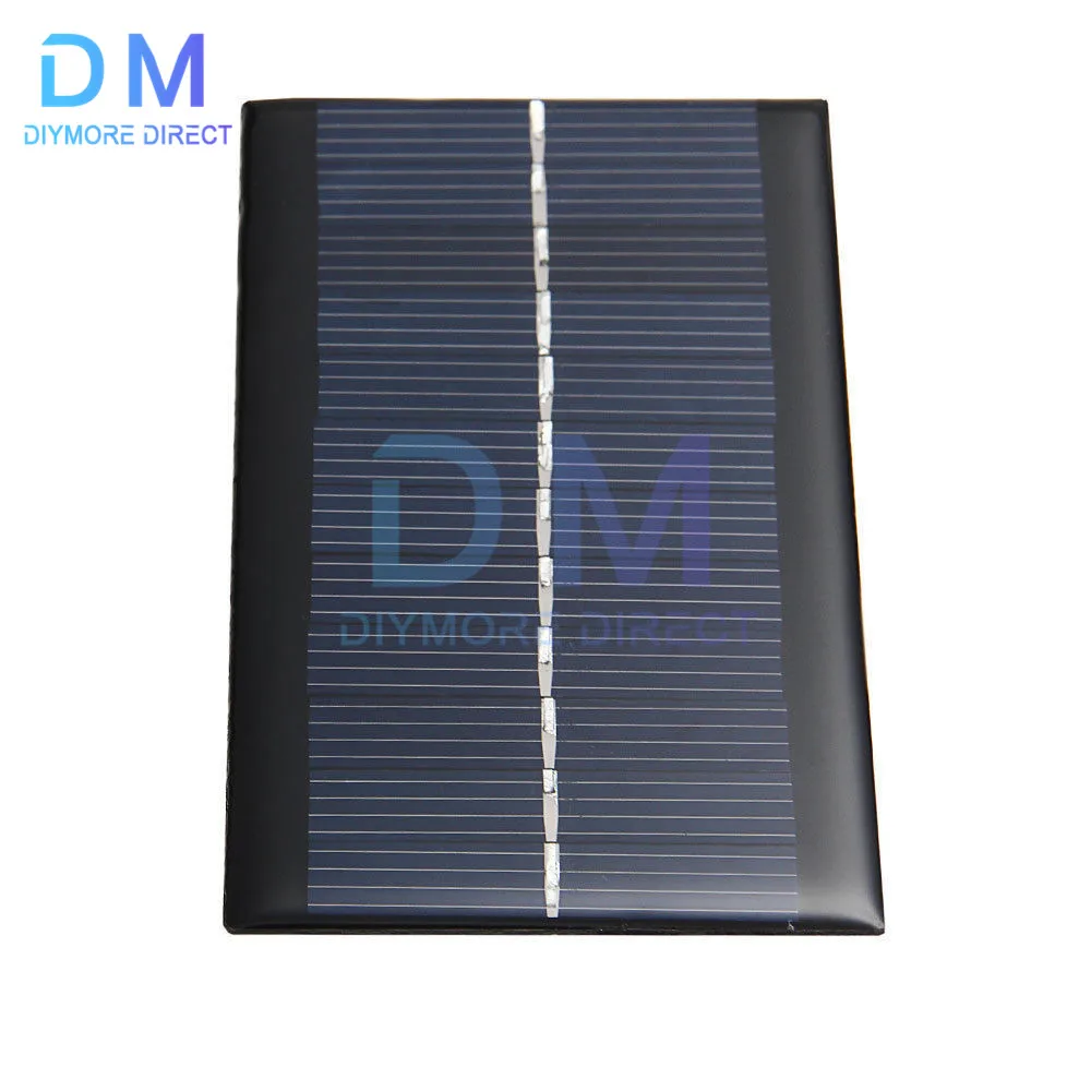 

Solar Panel 6V 100mA 1W Solar Battery Cell Phone Charger Portable Solar Panel Electronic DIY Small Solar Panel
