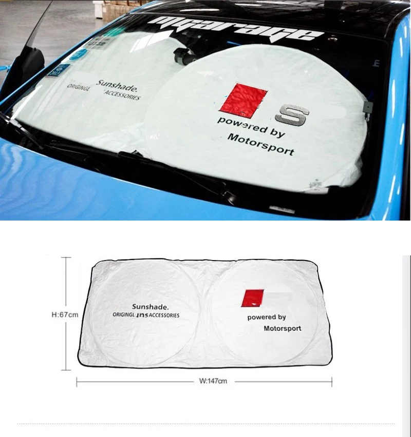 Автомобильные аксессуары Tyvek Sunhade для Audi RS A1 A3 A4 A5 A6 A7 A8 S3 S4 S5 S6 S7 | Автомобили и