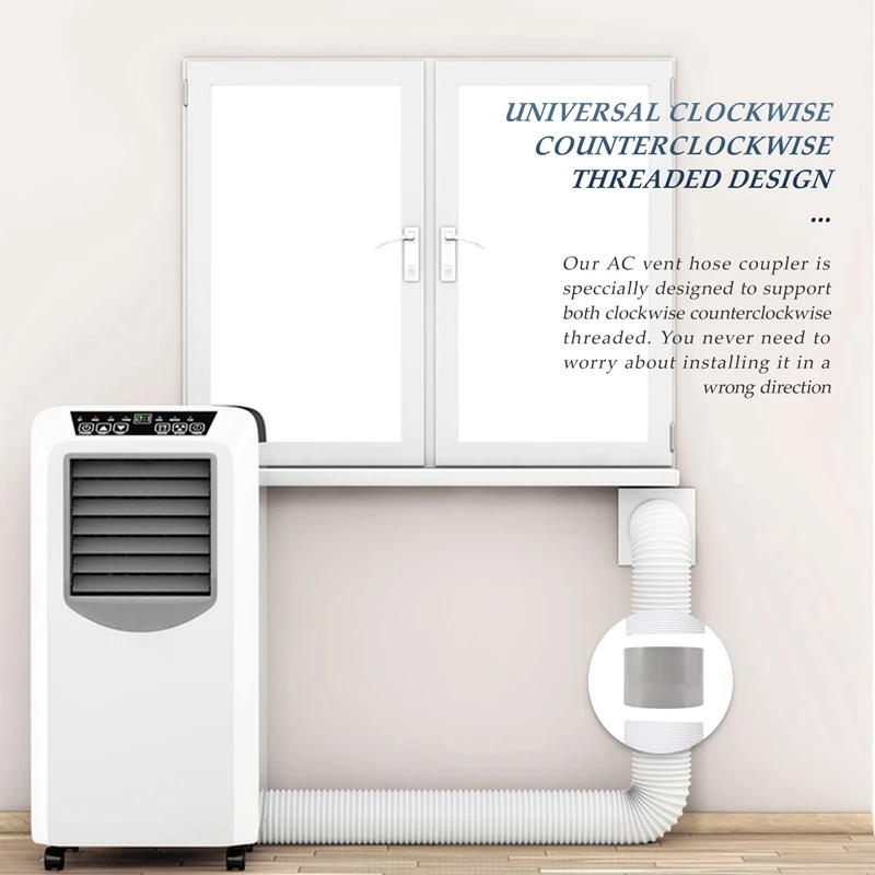 Портативный соединитель для выхлопного шланга кондиционера оконный адаптер