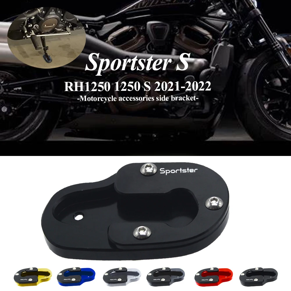 

Для Harley Sportster S RH1250 1250S 2021-2022 аксессуары для мотоциклов подставка для ног увеличитель пластины подставка увеличить расширение