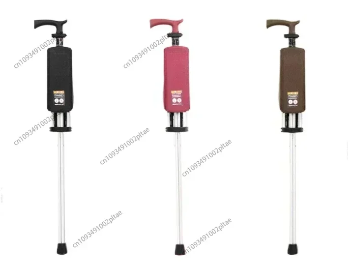 Складной высокий стул-костыль для пожилых людей цвет в ассортименте